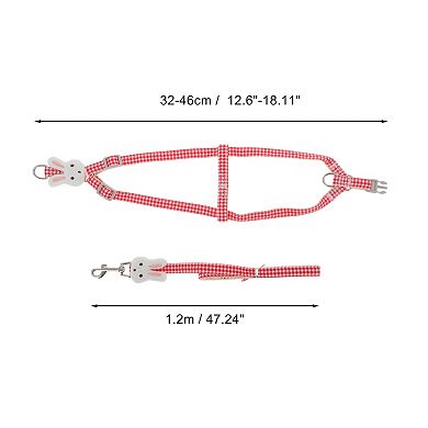 Bunny Style Pet Leash Kit Durable Dog Leash Kit for Dog 1 Set