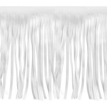 2 Yards 12 Inch PU Leather Suede Fringe Trim Double Side Leather Sewing Tassel Fringe