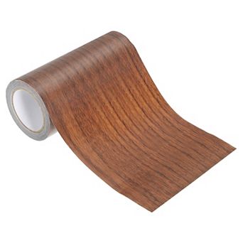 Wood Grain Repair Tape 6"x15', Self Adhesive Realistic Textured Repair Tape Patch