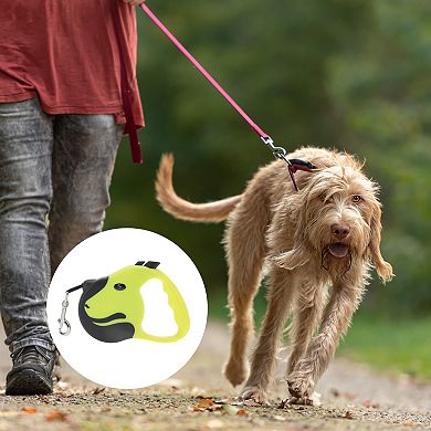 Dog Face Style Pet Leash Scaling Dog Leash for Dog 1 Pc