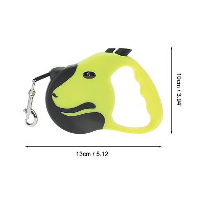 Dog Face Style Pet Leash Scaling Dog Leash for Dog 1 Pc
