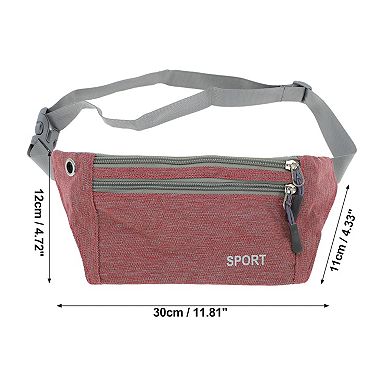 Breathable Running Belt Solid Fanny Pack for Sports 1 Pc