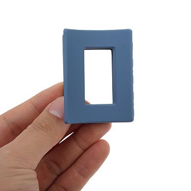 Rectangular Frosted Hair Clips for Home 1 Pc