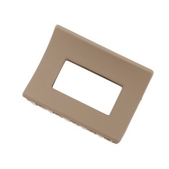 Rectangular Frosted Hair Clips for Home 1 pc