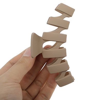 Frosted Wave Hair Clips for Home 1 Pc