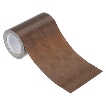 Leather Repair Tape 4"x15', Self Adhesive Realistic Leather Textured Patch for Furniture Sofa Couch