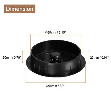 Cable Hole Cover Desk Cable Wire Cord Grommet Hole Cover for Office PC Desk Cable Cord Organizer