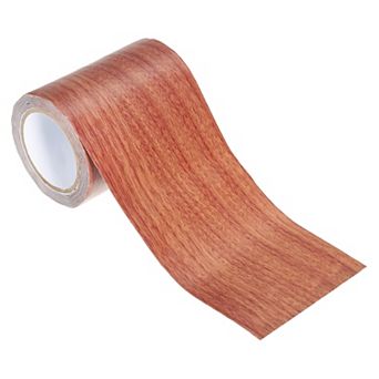 Wood Grain Repair Tape 3.15"x15', Self Adhesive Realistic Textured Repair Tape Patch