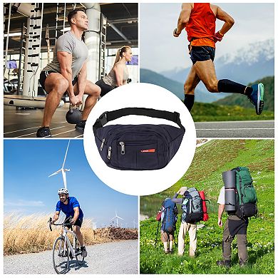 Breathable Running Belt Multi-layer Fanny Pack for Sports 1 Pc