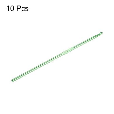 Aluminum Crochet Hook Knitting Needles for DIY Craft Yarn 10Pcs