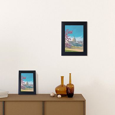 Picture Frame for Wall Hanging and Tabletop Display, Modern Art Photo Frame