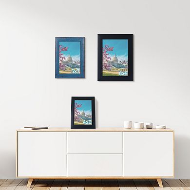 Picture Frame for Wall Hanging and Tabletop Display, Modern Art Photo Frame