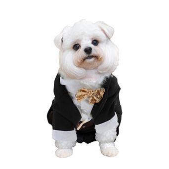 Dog Tuxedo, Stylish Pet Formal Attire, Dog Wedding Outfit, Dog Shirt Puppy Clothes Dress Up Cosplay