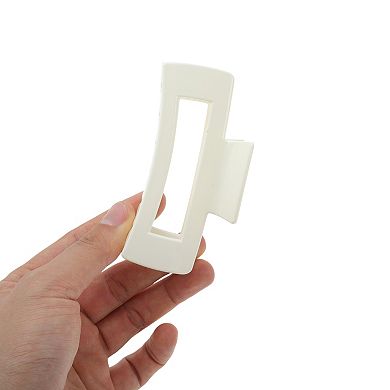 Rectangle Lacquered Hair Clips for Home 1 Pc