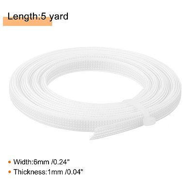 Boning for Sewing, 1Pcs 5 Yards 6mm - Polyester Sew-Through Low-Density Corset Boning