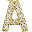 Golden Letter A