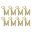 Golden Letter M