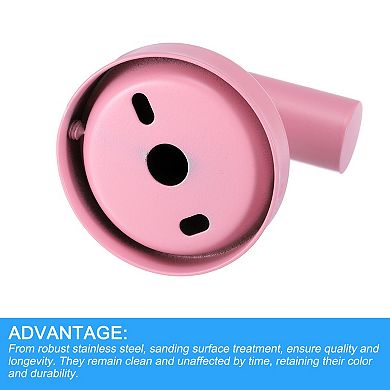 Bathroom Hook, 2Pcs Waterproof Stainless Steel Single Towel/Robe Clothes Hook with Screws