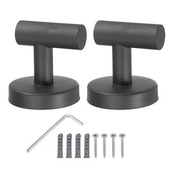 Bathroom Hook, 2 pc Waterproof Stainless Steel Single Towel/Robe Clothes Hook with Screws