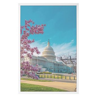 Wall Picture Frame for Photo and Poster, Art Photo Frame for Wall Hanging Picture Frames White 16x24