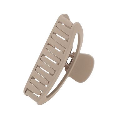 Frosted Half Circle Hair Clips for Home 1 Pc