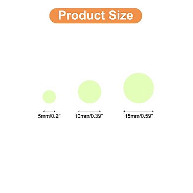 Glow in the Dark Dot Stickers, Glow Dot Wall Decals, Glowing Dot Decal Decoration
