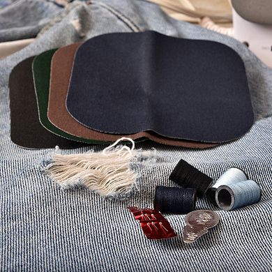 6Pcs Iron on Patches for Clothing Repair 3"x4-1/4" Fabric Patch Cotton Decorating