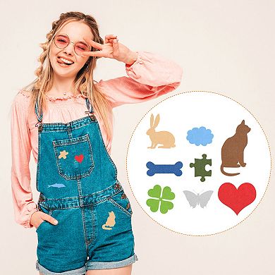 6Pcs Iron on Patches for Clothing Repair 3"x4-1/4" Fabric Patch Cotton Decorating