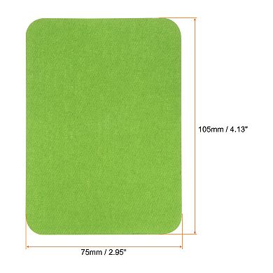 6Pcs Iron on Patches for Clothing Repair 3"x4-1/4" Fabric Patch Cotton Decorating