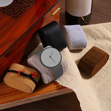 4Pcs Bracelet Watch Pillow PU Leather Jewelry Display Pillows for Watch Box Bangle Cushions