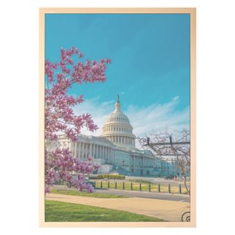 Wall Picture Frame Art Photo Frame for Wall Hanging Picture Frames Wood Grain Color 20x28