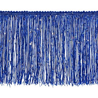 1 Yard of 15cm/6" Sequin Fringe Trim Sparkling DIY Fringe Tassel Trim Ribbon
