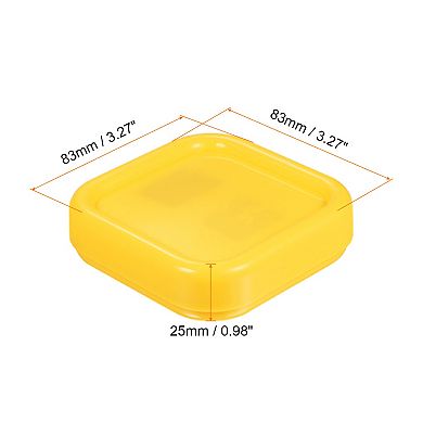 2pcs Magnetic Pin Cushion Square Plastic Magnetic Sewing Pin Holder Storage Case Needle Cushion Tool