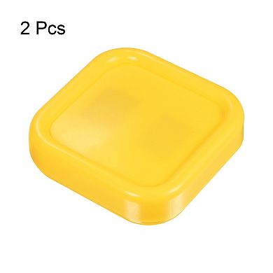 2pcs Magnetic Pin Cushion Square Plastic Magnetic Sewing Pin Holder Storage Case Needle Cushion Tool