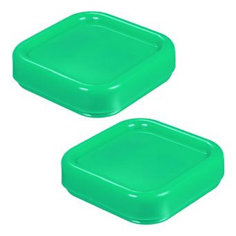 2 pc Magnetic Pin Cushion Square Plastic Magnetic Sewing Pin Holder Storage Case Needle Cushion Tool