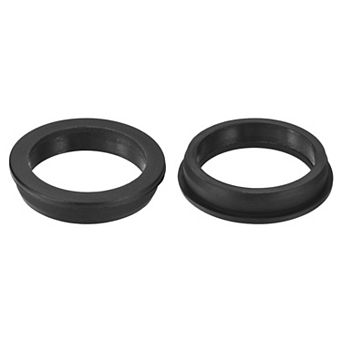 2Pack Silicone Rubber Grommets 2-3/4" Drill Hole, 2-5/16" ID Top Hat Hole Plug Grommet