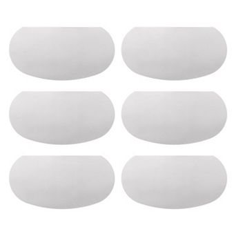 Stainless Steel Clay Scraper, Pottery Steel Clay Sculpture Smooth Scraper Tool for DIY Gray 6 pc