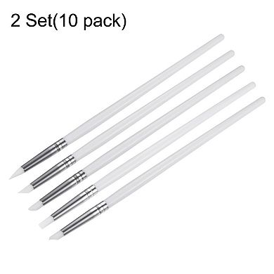 10 Pcs Silicone Clay Sculpting Tool Clay Sculpting Shaper Rubber Tip