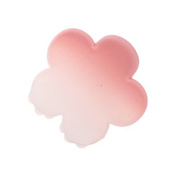Flower Frosted Hair Clips for Home Gradient Pink 1 pc