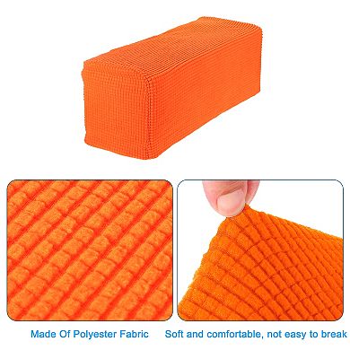 Stretch Armrest Covers for Chairs/Sofas, Couch Arm Covers with Twist Pin, Furniture Protector