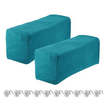 Stretch Armrest Covers for Chairs/Sofas, Couch Arm Covers with Twist Pin, Furniture Protector