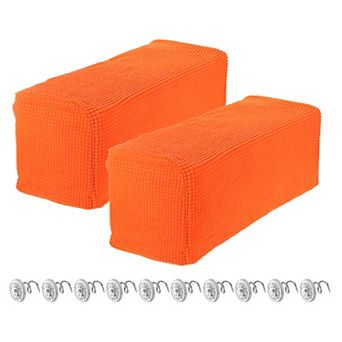 Stretch Armrest Covers for Chairs/Sofas, Couch Arm Covers with Twist Pin, Furniture Protector
