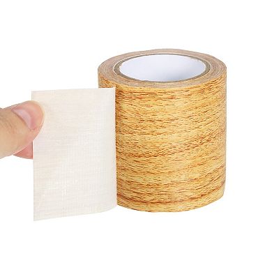 Wood Grain Repair Tape 2.2"x30', Self Adhesive Realistic Textured Repair Tape Patch 2 Pcs