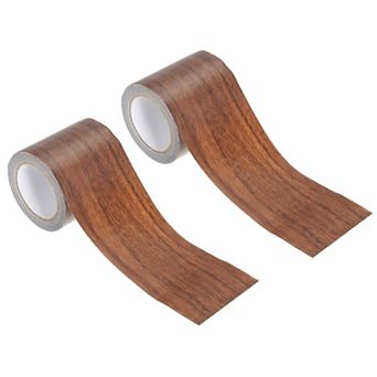 Wood Grain Repair Tape 2.2"x30', Self Adhesive Realistic Textured Repair Tape Patch 2 pc