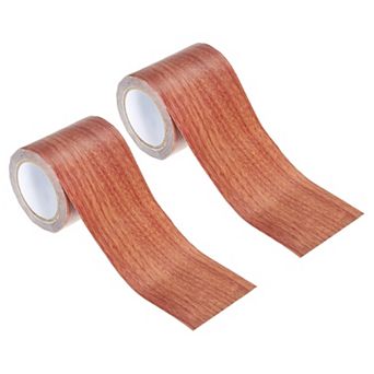 Wood Grain Repair Tape 2.2"x30', Self Adhesive Realistic Textured Repair Tape Patch 2 pc
