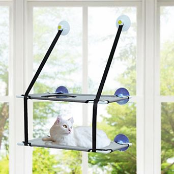 Cat Window Perch, Double-Layer Cat Hammock, Cat Window Hammock, Cat Window Bed