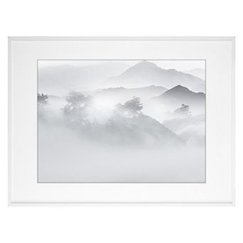 Aluminum Picture Frame Decor Photo Frame for Tabletop Display, and Wall Hanging White 24x32