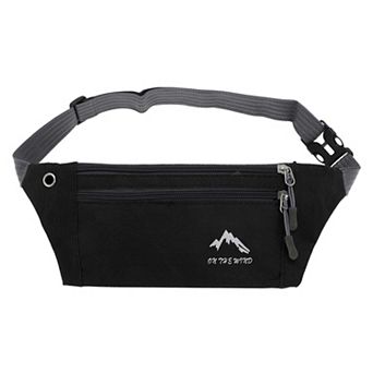 Breathable Running Belt Pure Color Fanny Pack for Sports 1 pc