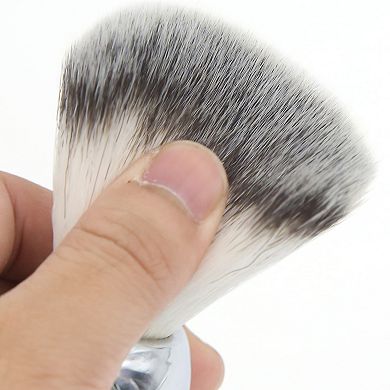 Soft Bristle Shaving Brush Knot Beard Wet Shaving Men's Grooming Clean Tool Chrome Handle