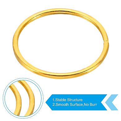 1.8 Inch Dream Catcher Rings, 20 Pcs Metal Macrame Wreath